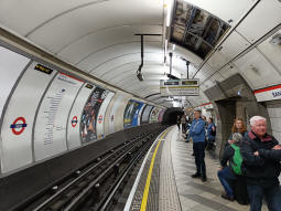 Central line westbound