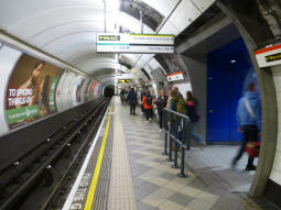 Central line eastbound