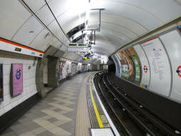 Central line eastbound