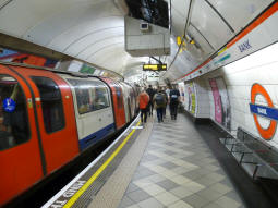 Central line eastbound