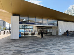 The entrance