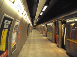 Eastbound platform