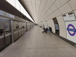 Elizabeth line eastbound