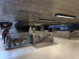Stairs down to the Jubilee line and lift both down to that and up to the ticket hall from the Overground southbound platform