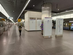 The platforms from the eastbound side