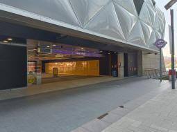 The Canada Place entrance
