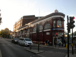 The large station building