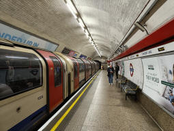 Westbound platform
