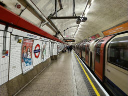 Westbound platform