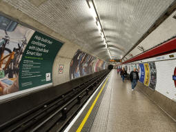 Westbound platform
