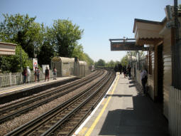 Platforms from the westbound