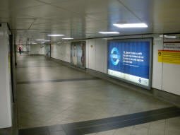 Corridor to the Northern line northbound platform and the Bakerloo line