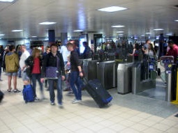 The ticket hall