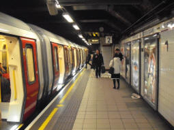 Eastbound platform