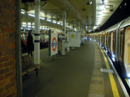 Southbound platforms