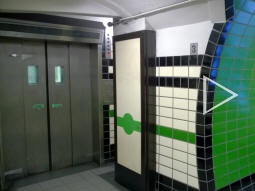 Lifts at the lower level