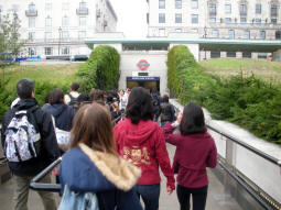 Entrance from Green Park itself