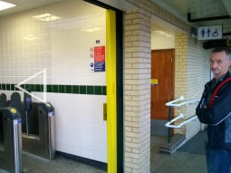 Step-free exit and toilets