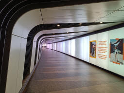 Looking towards the Granary Square exit