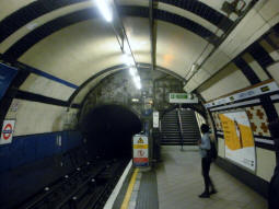 Northbound platform