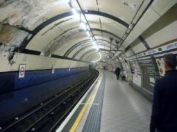 Southbound platform