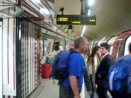 Northern line southbound platform