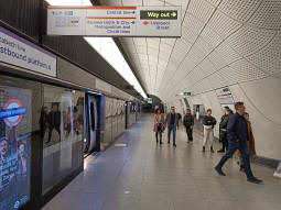 Elizabeth line eastbound
