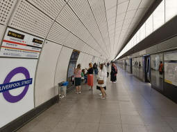 Elizabeth line eastbound