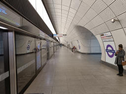 Elizabeth line eastbound