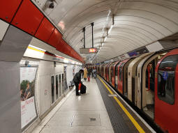 Central line eastbound