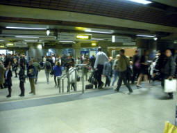 Ticket hall under the National Rail station