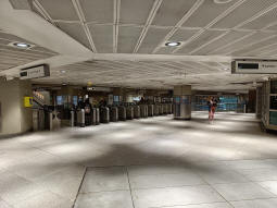 The Underground station's National Rail ticket hall