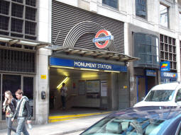 Entrance almost right next to The Monument itself (behind the camera) (June 2009)