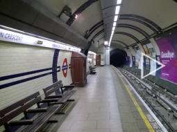 Southbound platform