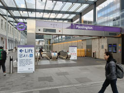 One of the Elizabeth line entrances