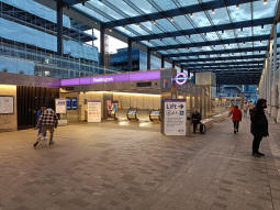 One of the Elizabeth line entrances