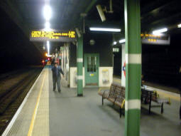 Looking along the northbound platform