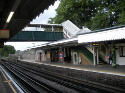 Looking across to the westbound platform from the eastbound
