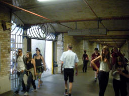 Another exit from the Exhibition Road pedestrian tunnel