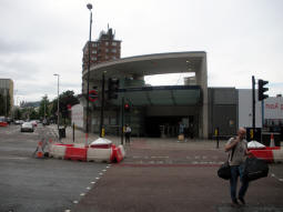 The entrance