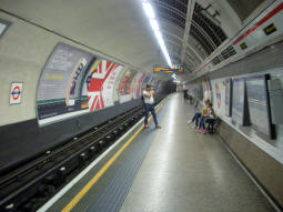 Eastbound platform