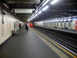 Platforms from the westbound