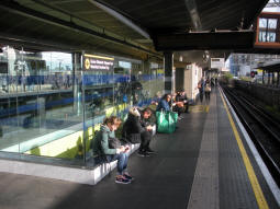 Central line eastbound platform