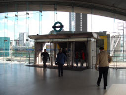 DLR Stratford branch entrance