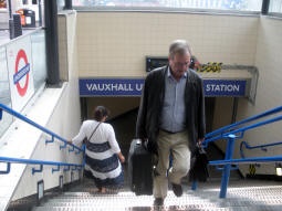 The entrance next to the National Rail station