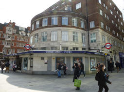 The entrance building