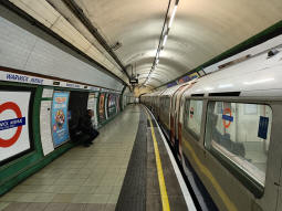 Northbound platform