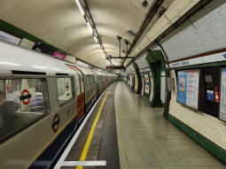 Northbound platform