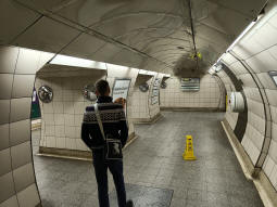 Just down the steps from the Bakerloo line southbound platform