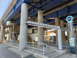 The entrance and ticketing area